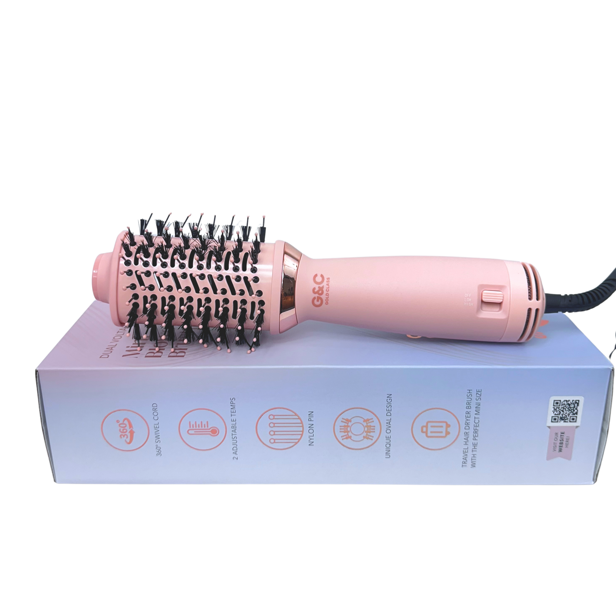 G&C Mini Dual Voltage Blowout Brush