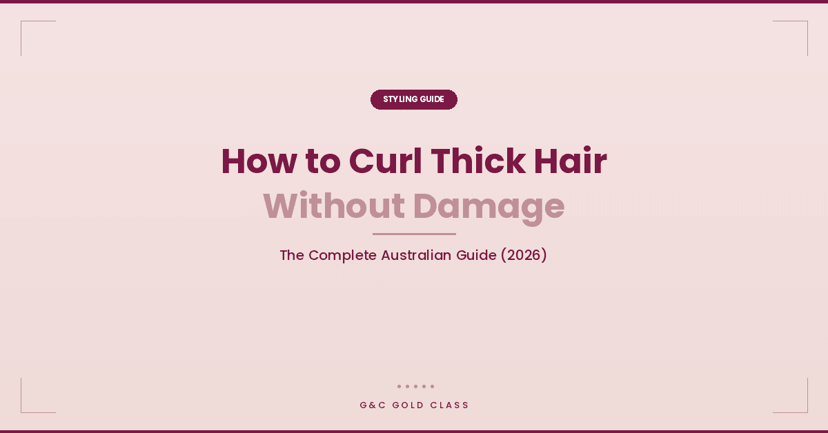 How to Curl Thick Hair at Home Without Damage (2026)