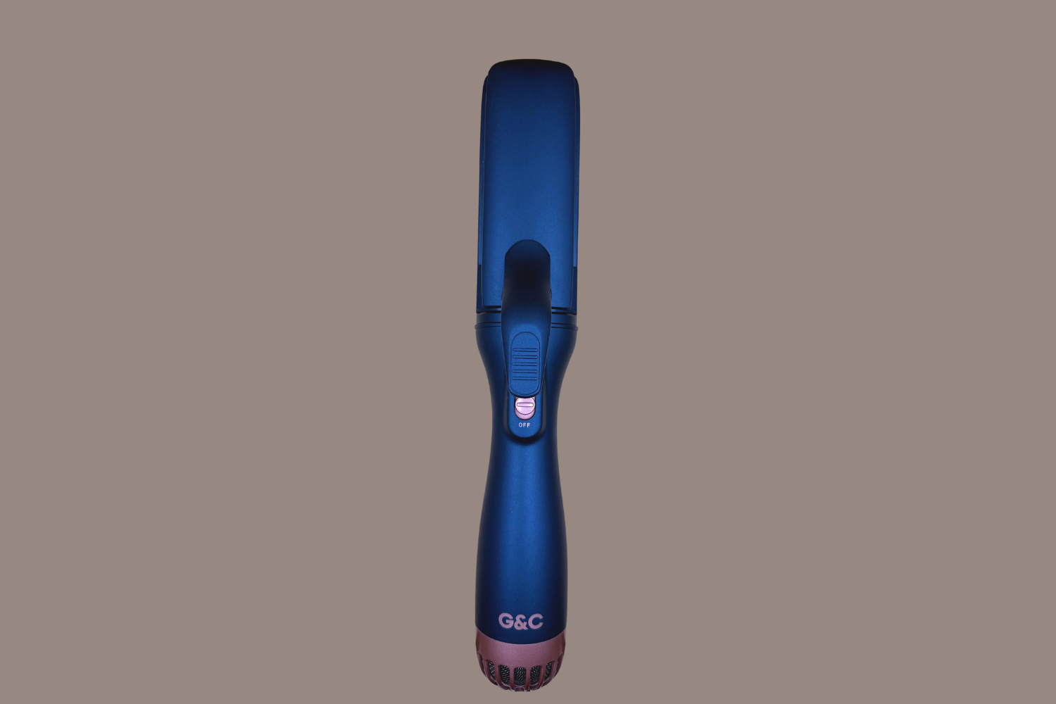 Blue hair straightener from wet hair g&c gold class