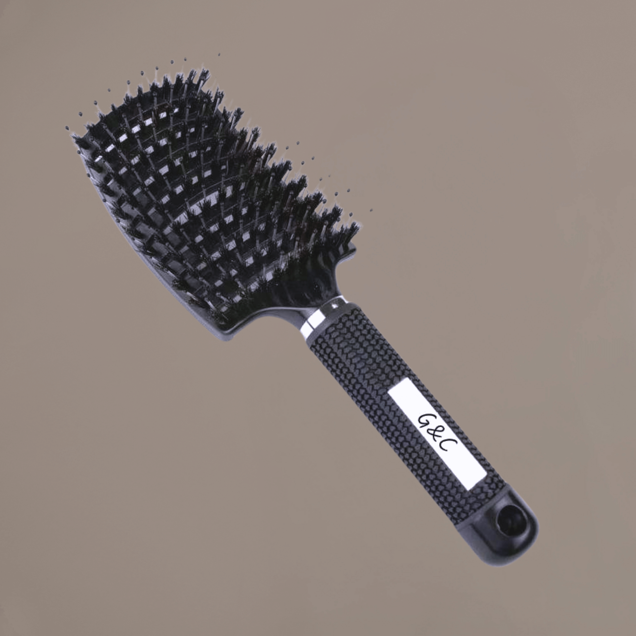 gold class g&c Detangling Brush for hair loss black