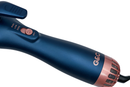 Blue and rose gold hair dryer with G&C Gold Class branding 