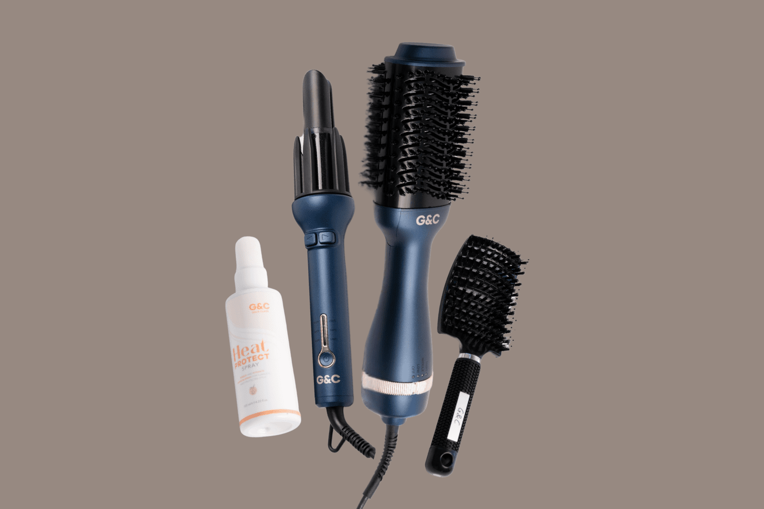 G&C Auto Curler, Blowout & Care Bundle
