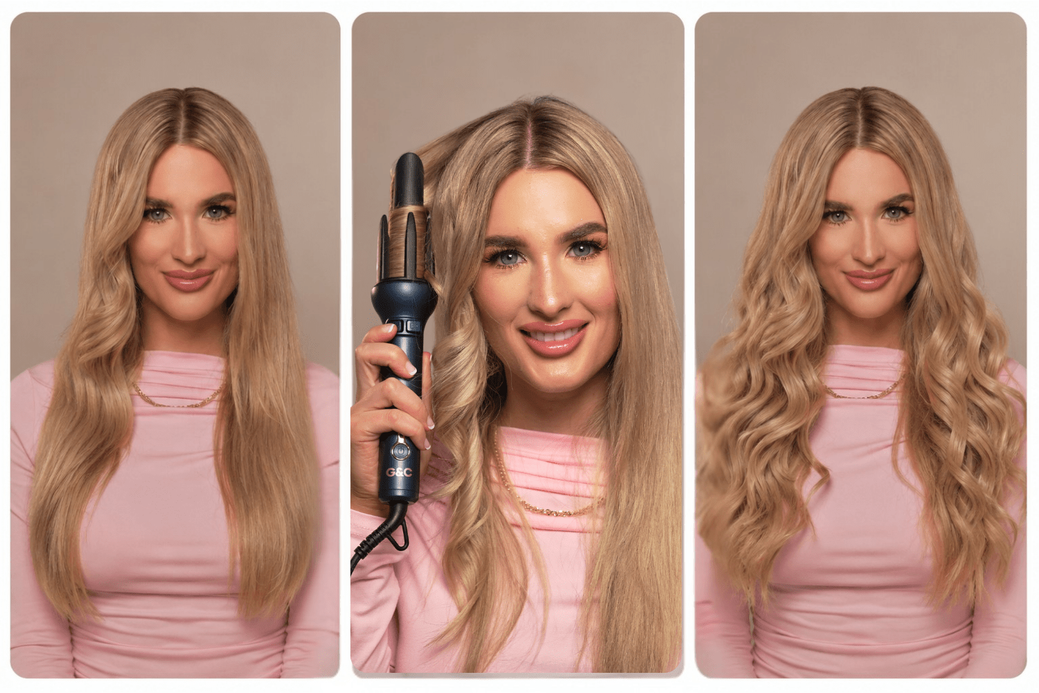 G&C Auto Curler | Automatic Hair Curler for Effortless Curls