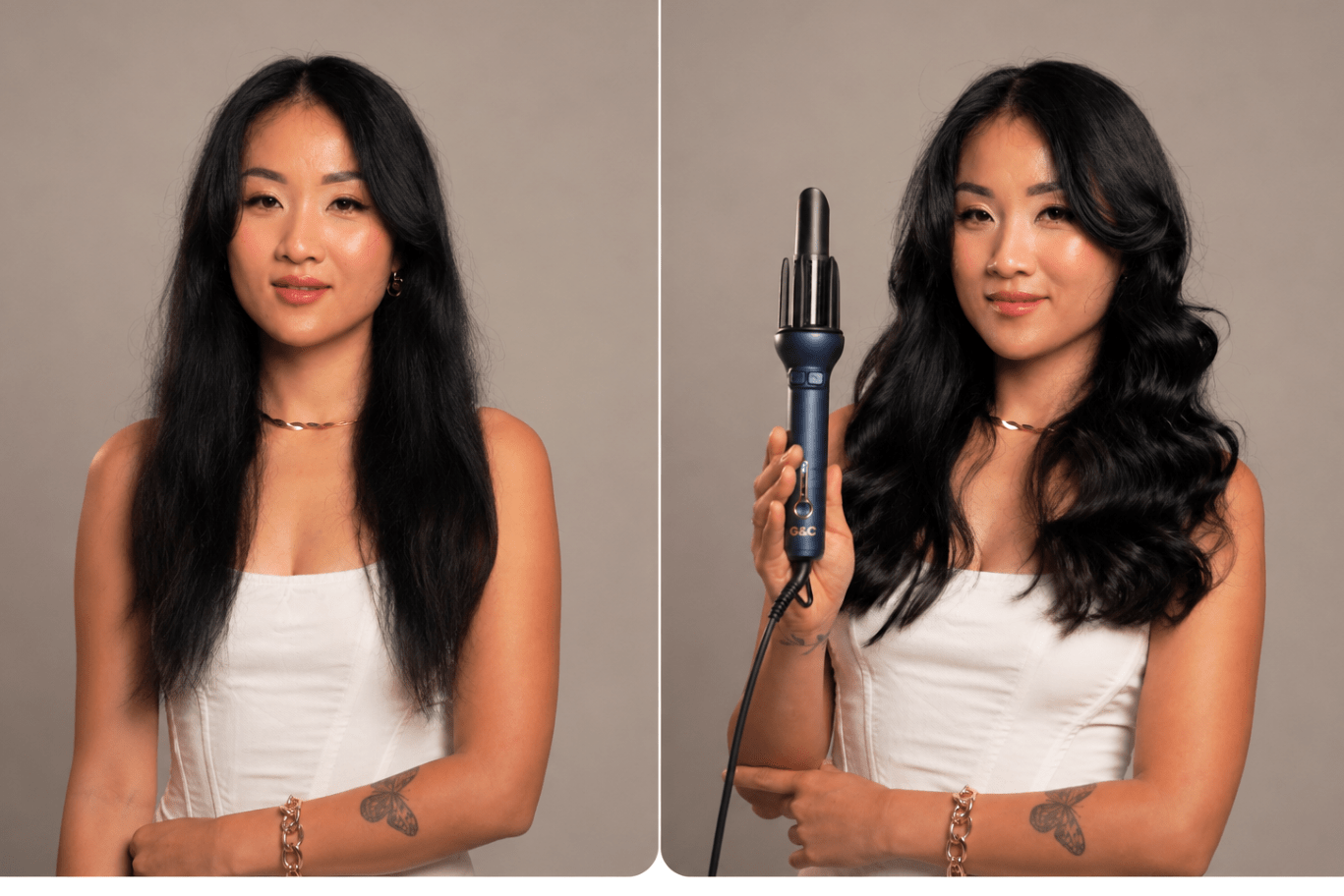 G&C Auto Curler – professional hair tool by Gold Class G&C automatic hair curler