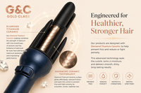 G&C Auto Curler – professional hair tool by Gold Class G&C automatic hair curler