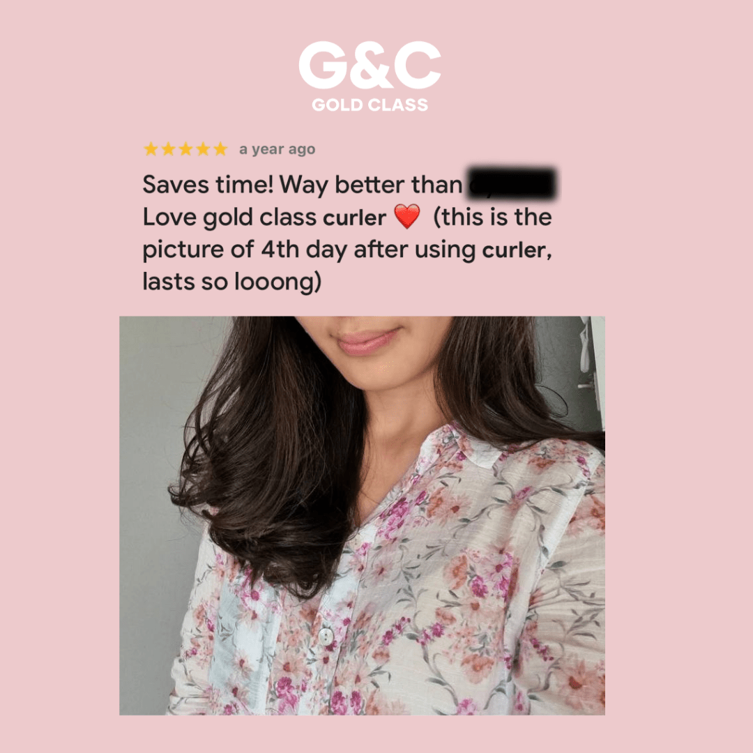 G&C Auto Curler – professional hair tool by Gold Class G&C