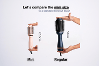 G&C Mini Dual Voltage Blowout Brush – professional hair tool by Gold Class G&C