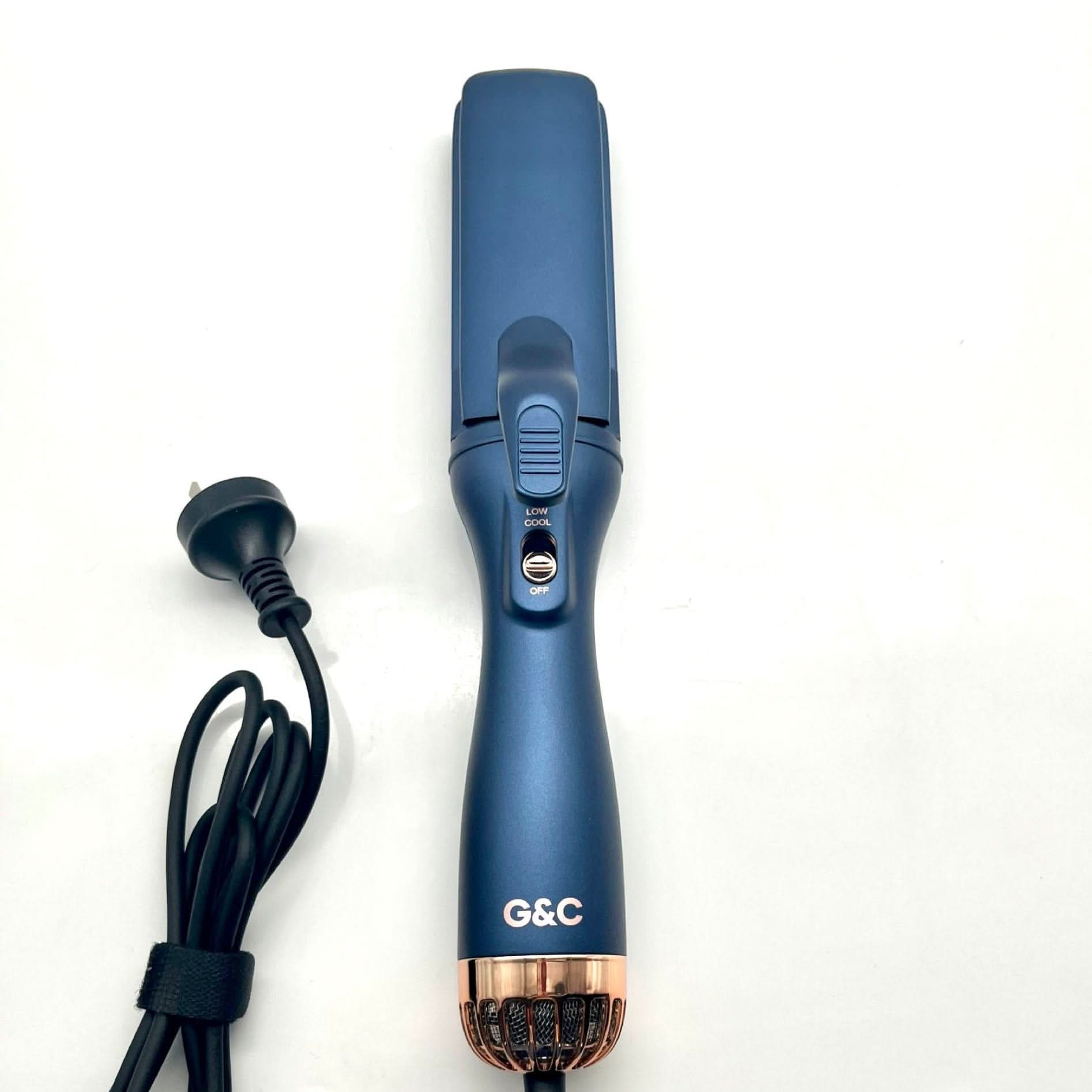 g&c Wet to Dry Hair Straightener  Air duo black